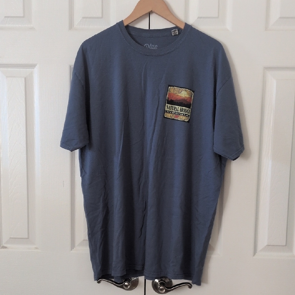 Blue‎ Graphic T-Shirt